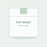 QA Test Widget product thumbnail 2