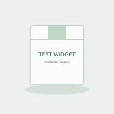 QA Test Widget product thumbnail 1