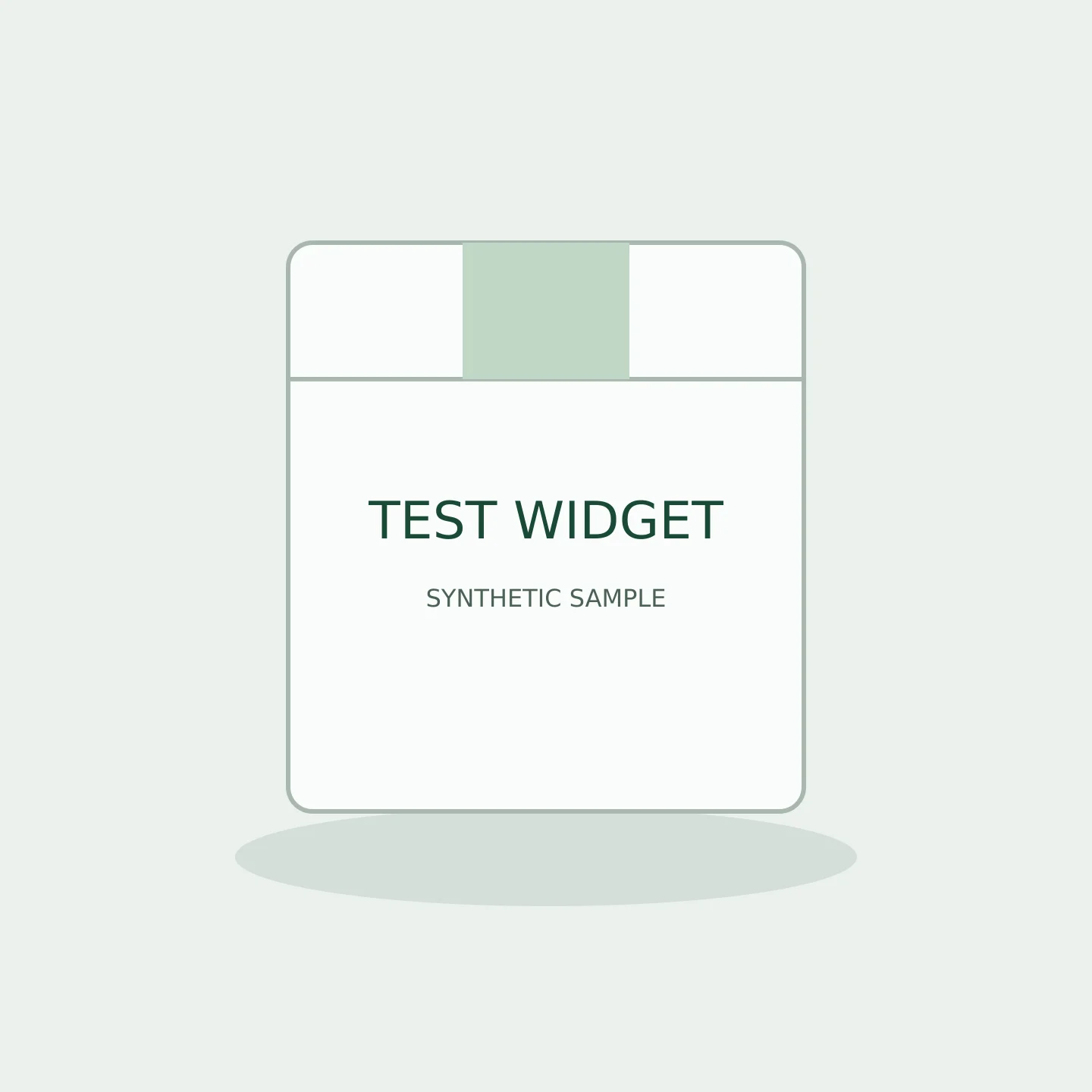 QA Test Widget zoom image